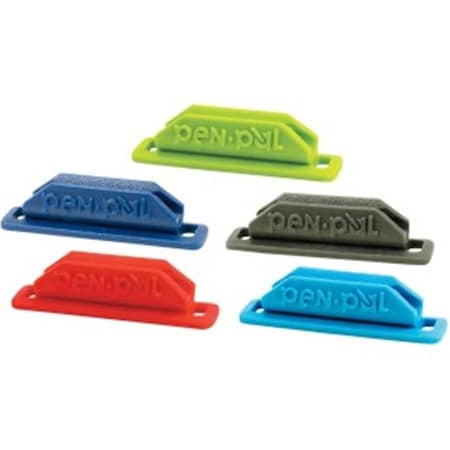 Tops Products Tops Products PENPAL1 Penpal Rubber Pen & Pencil Holder - Assorted Color; 0.62 x 2.62 x 0.62 in. PENPAL1